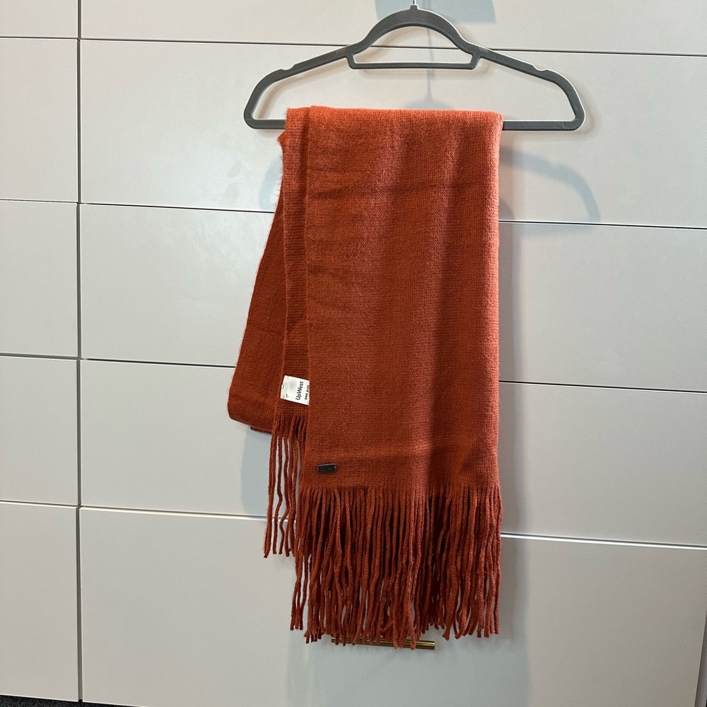 UpWest orange large scarf